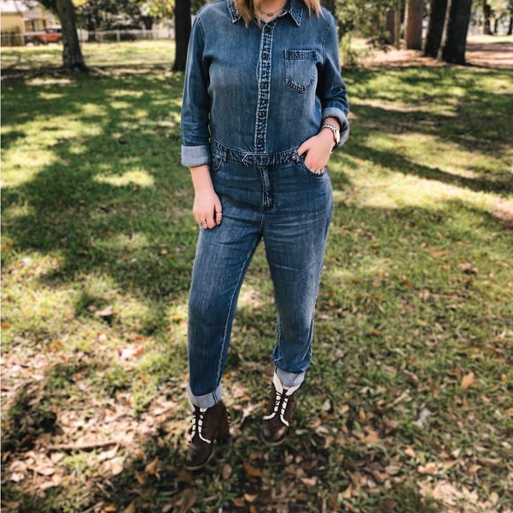 JEAN JUMPSUIT!